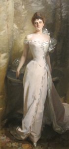 リサ・コルト・カーティス夫人ラルフ・カーティスの肖像リサ・デ・ウルフ・コルトン 作： John Singer Sargent